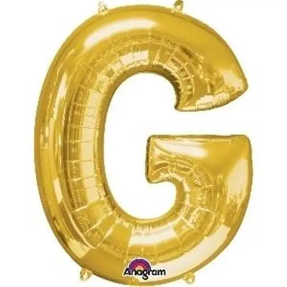 Gold color letter g mini.