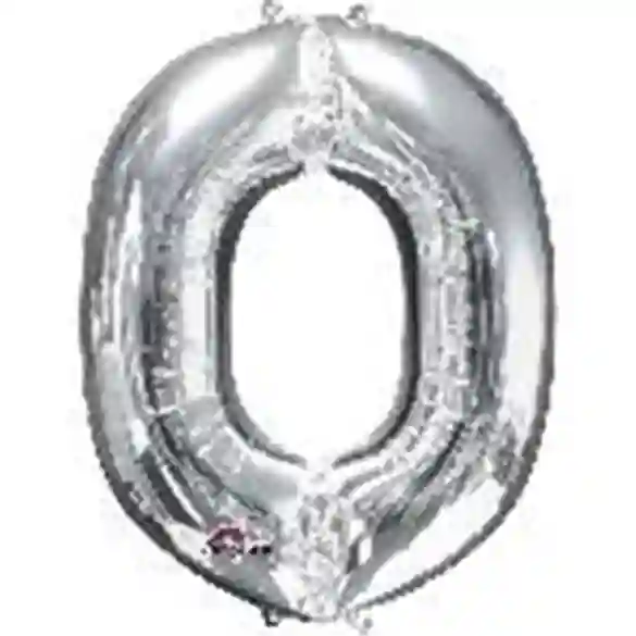 Silver lyrics or mini balloon.