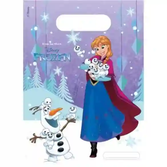 Bolsas chuches/juguetes Frozen Showflakes