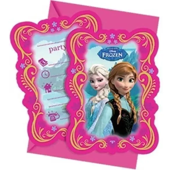 Invitaciones Frozen