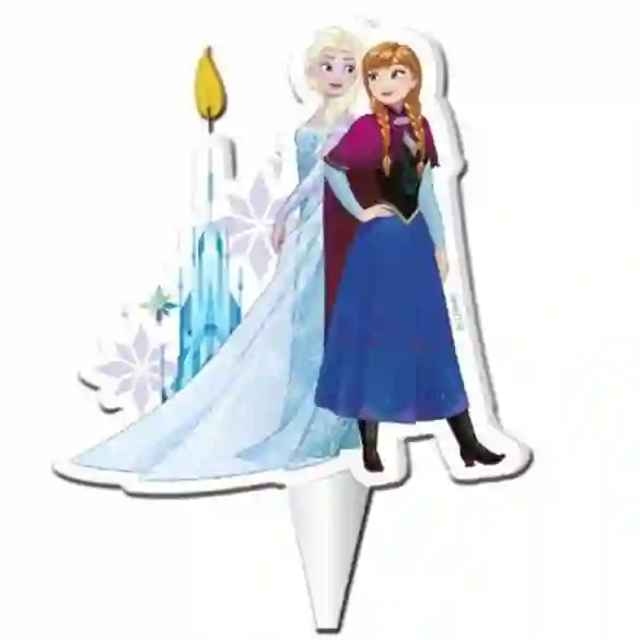 Candle Frozen Elsa and Anna