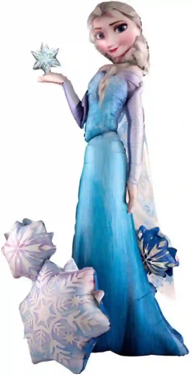 Fail Frozen Elsa Globe of 88x144 cm approx