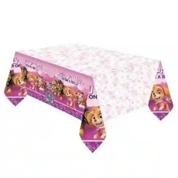 Canina Skye and Everest patrol tablecloth