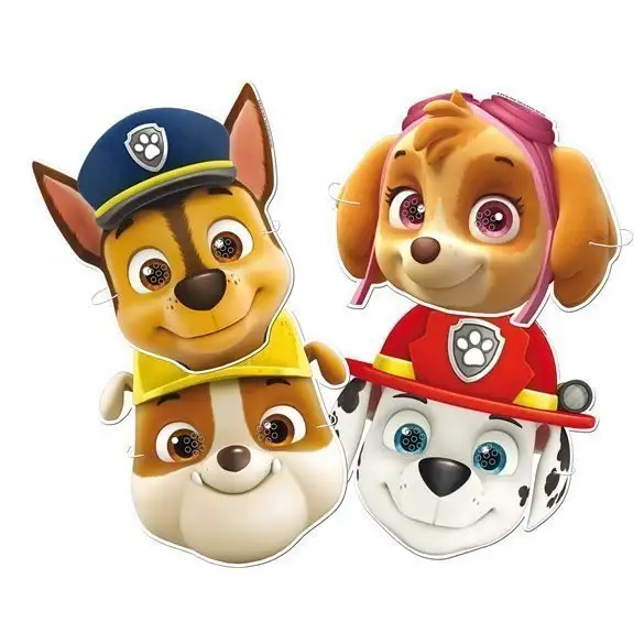 Mascaras Patrulla Canina (6 ud)