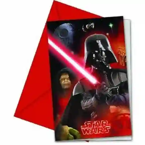 Invitaciones Star Wars & Heroes (6)