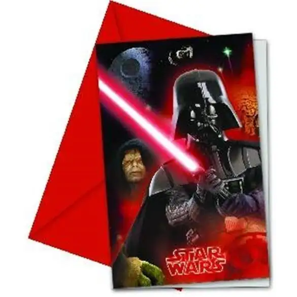 Invitaciones Star Wars & Heroes (6)