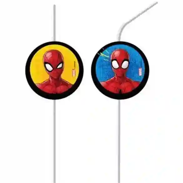 Pajitas Spiderman Marvel (6)