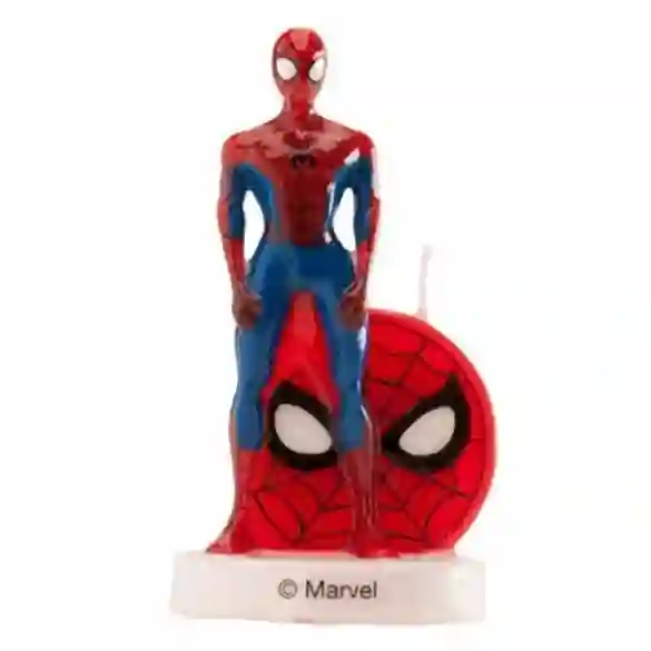 3D spiderman candle