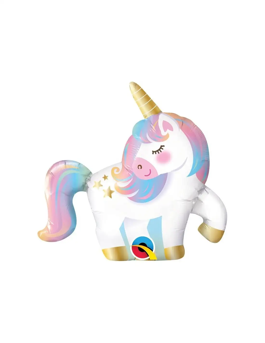 FOIL Globe 14 in. (35.5cm). Mini Unicorn