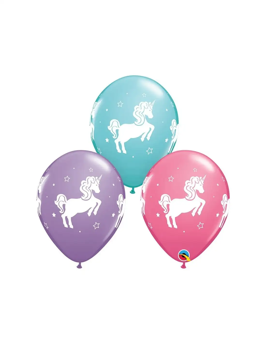 Latex balloon 11 in. (27.9cm) Special Whimsical Unicorn