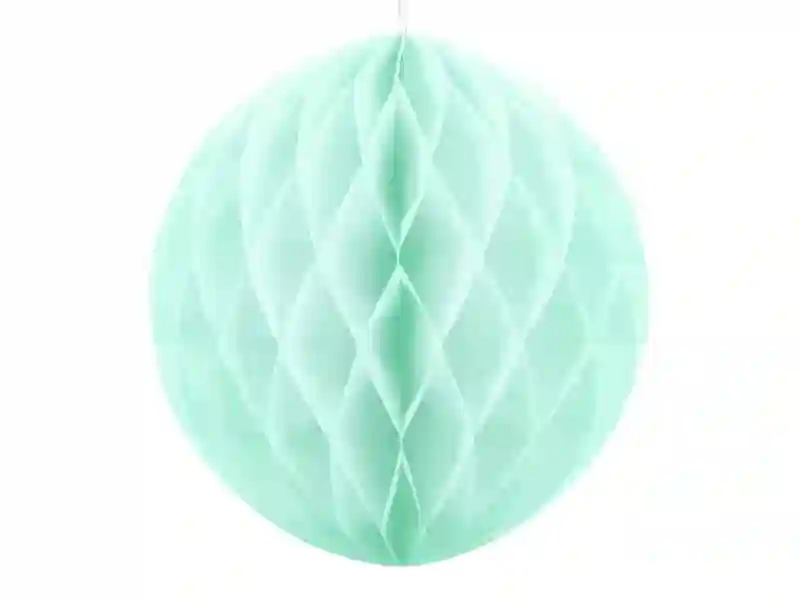 Bola de panal,menta clara, 30cm