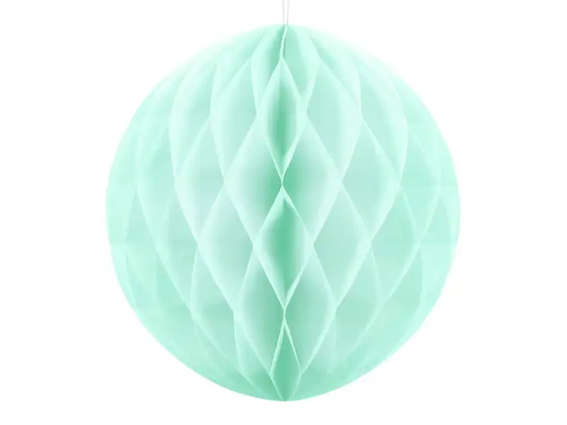 Bola de panal,menta clara, 30cm