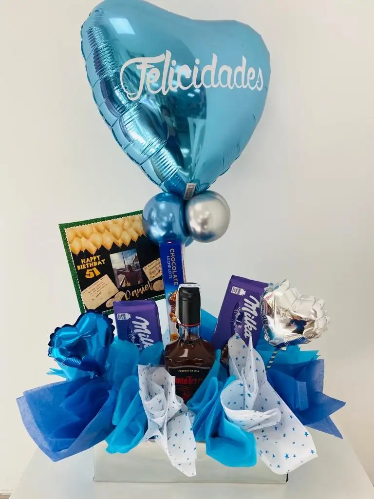 Caja Dulce azul