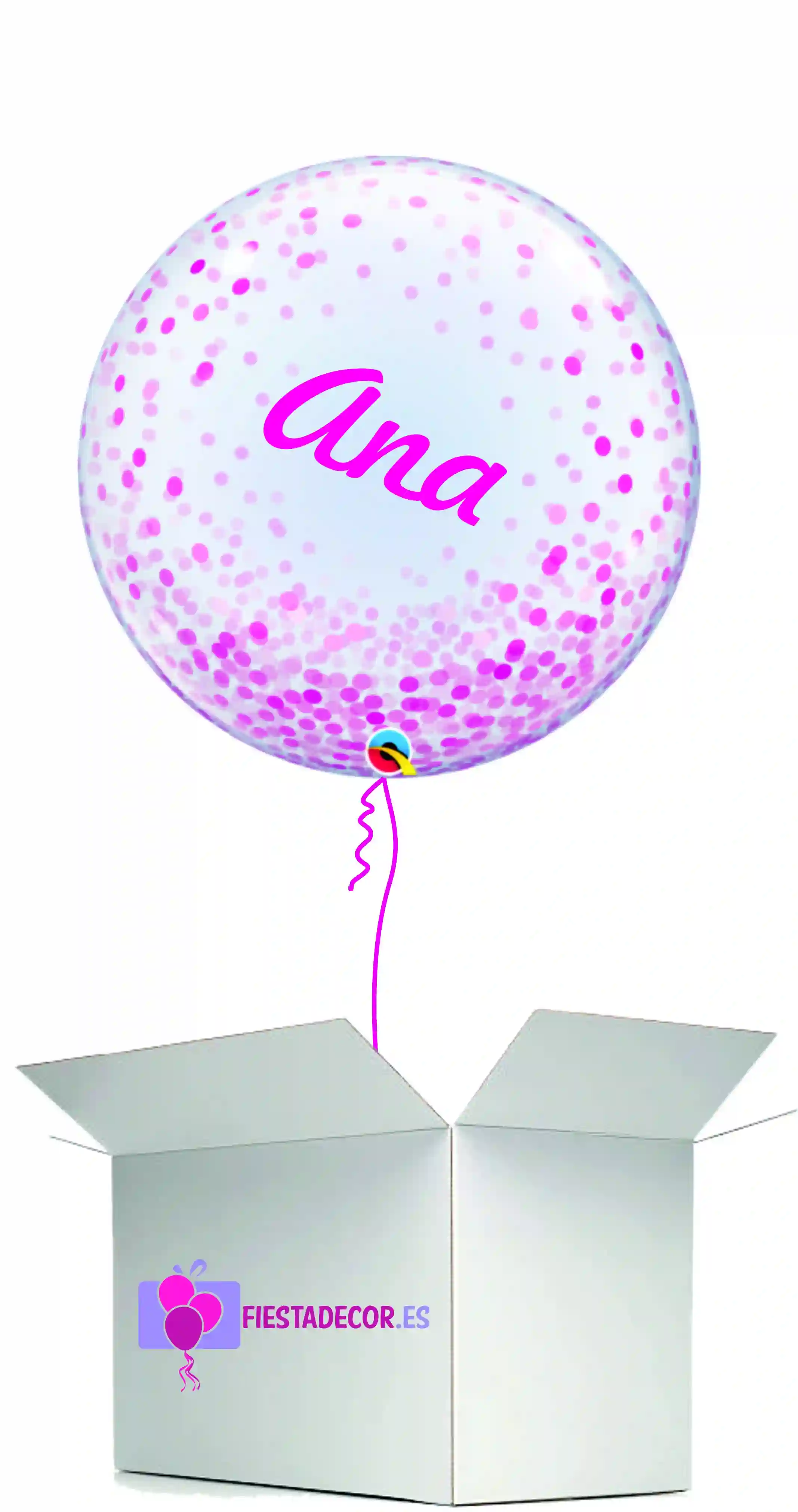 Custom Bubble Bubble Box Pink