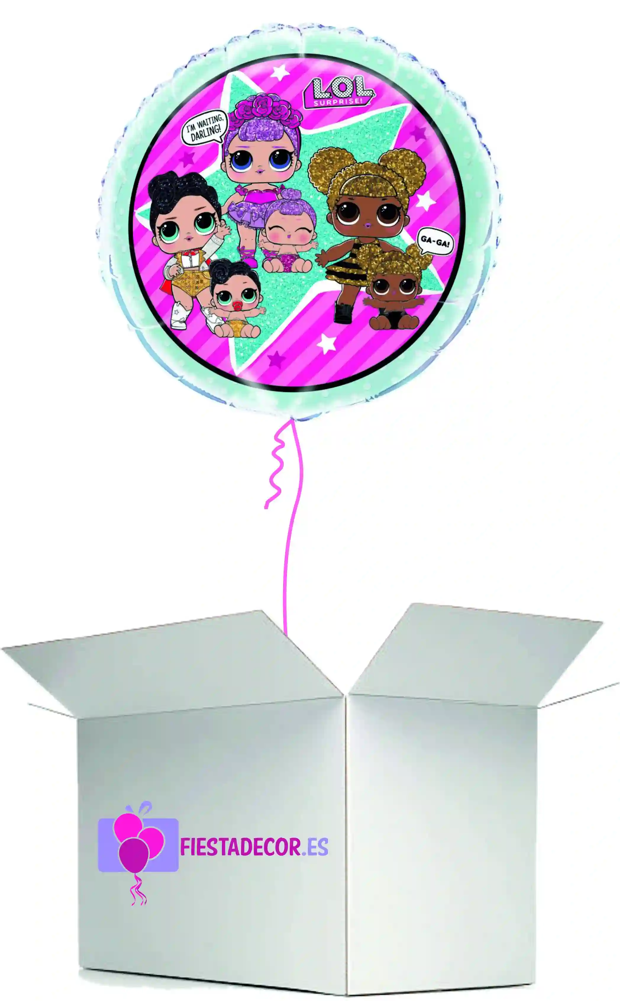 Globe in Round Surprise Box Lol
