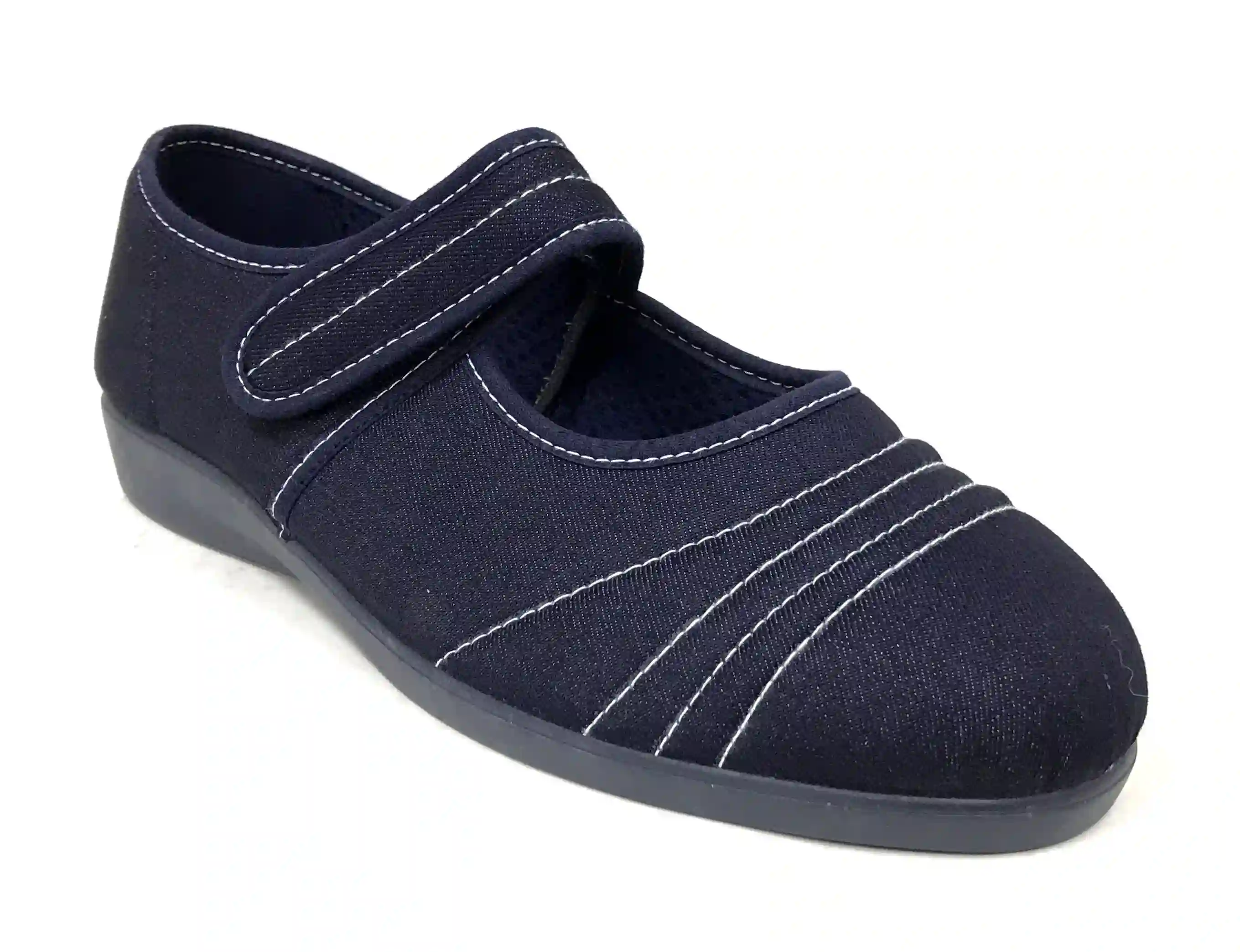 Doctor Cutillas 10209 Tejano Zapatilla de Mujer Horma Ancha