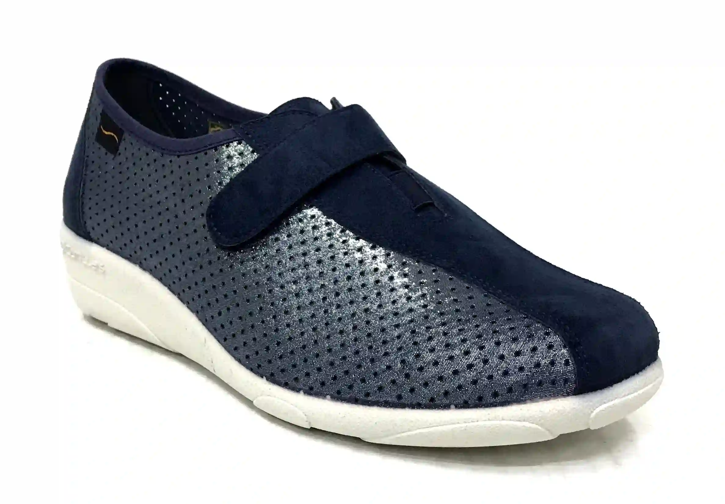 Doctor Cutillas 06A 3176 Marino Zapatilla de Mujer con velcro y plantilla