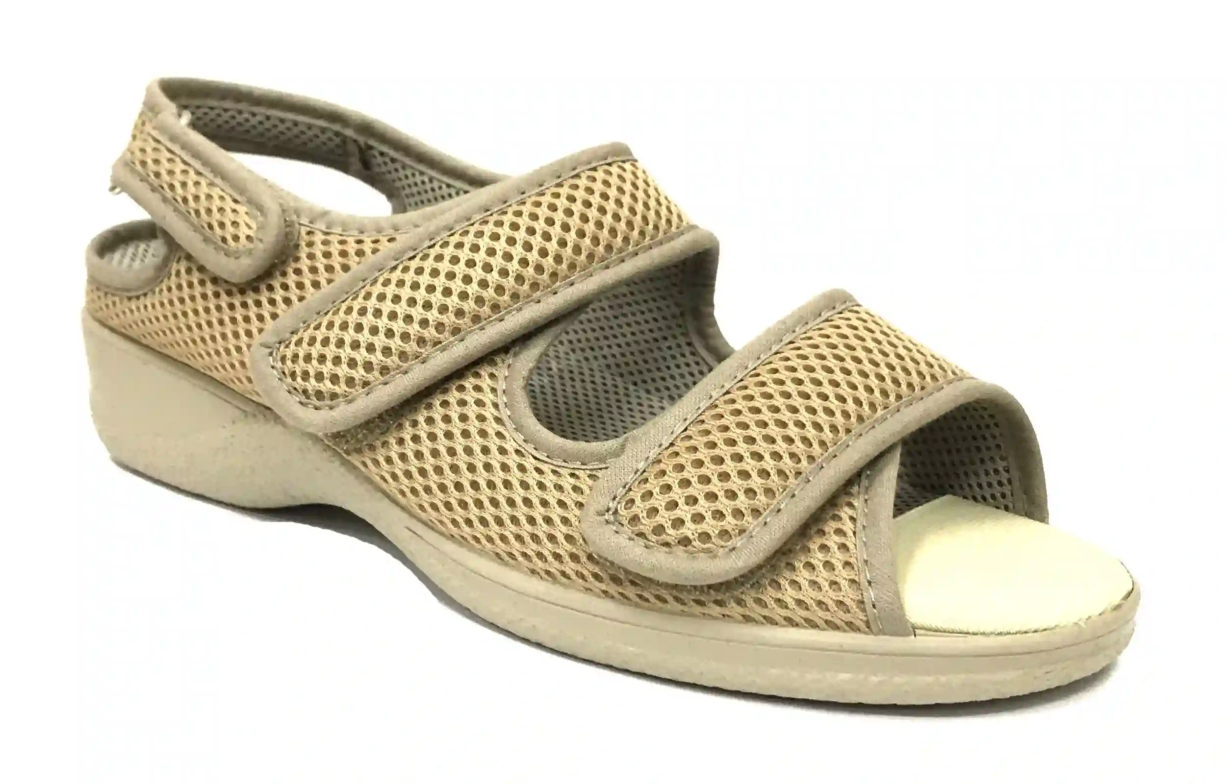 Doctor Cutillas 21821 Toast Women's open shoe with velcros