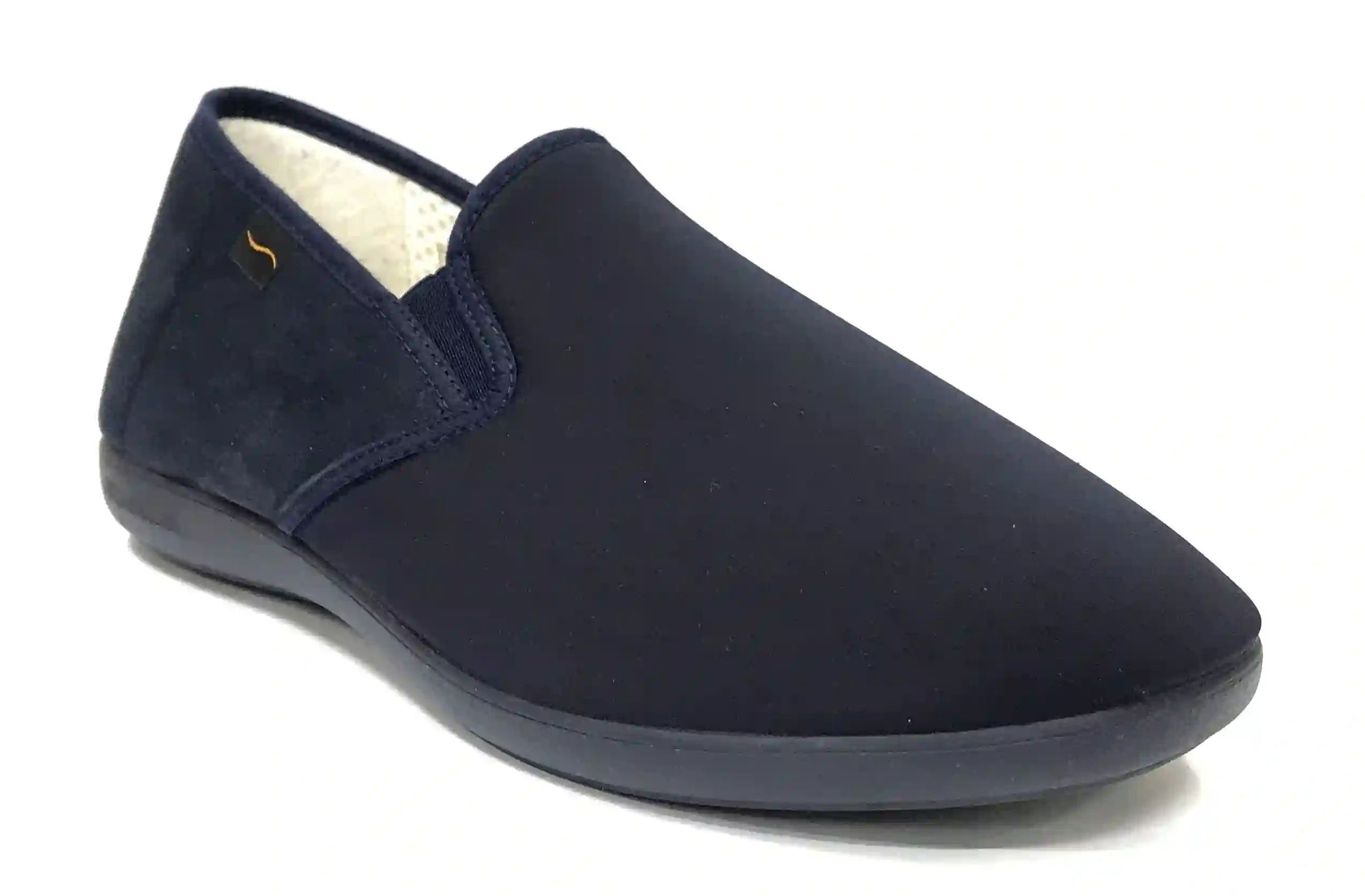 Doctor Cutillas 1407 Marino Zapatilla de Hombre Horma Ancha Licra