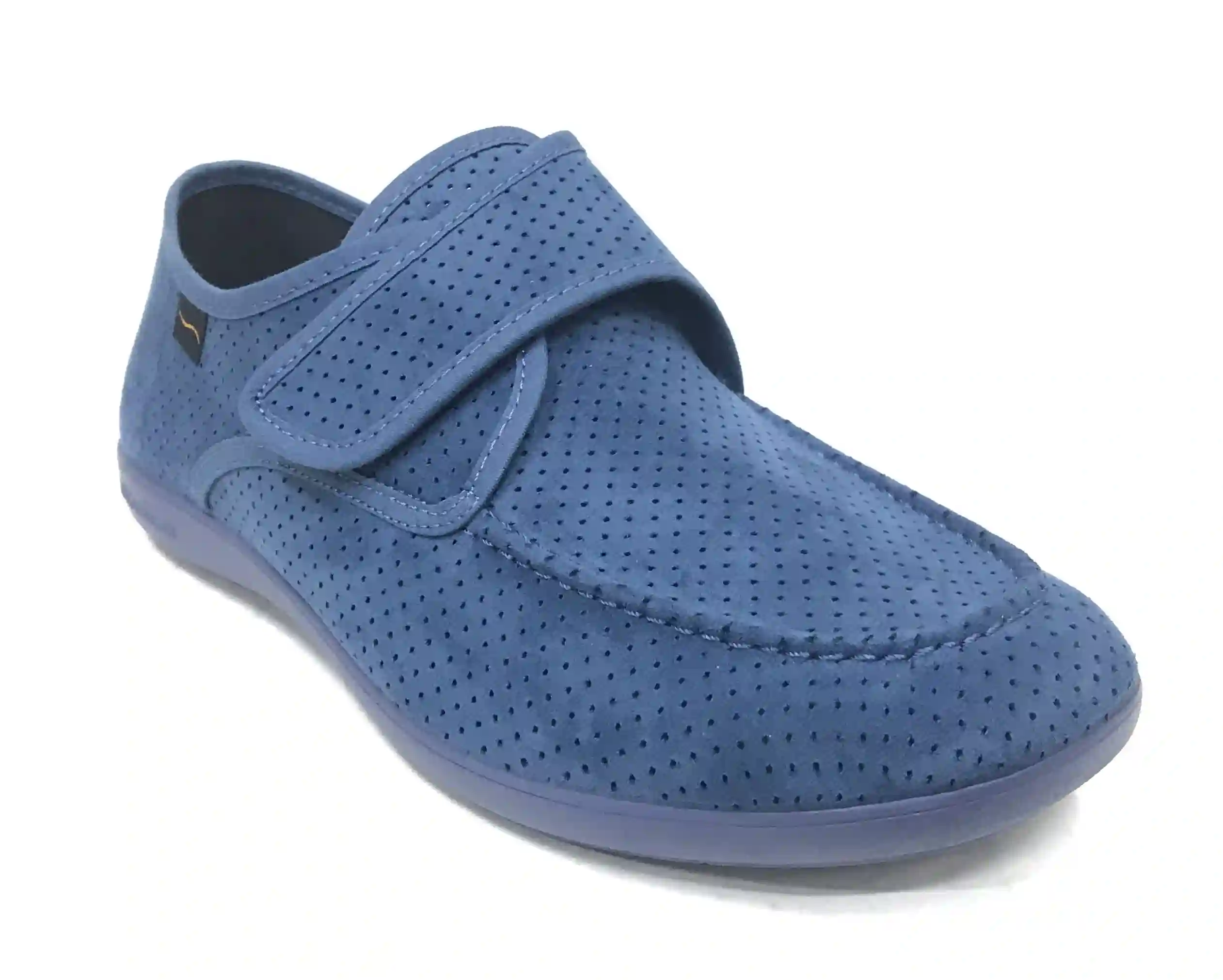 Doctor Cutillas 1441 Jeans Zapatilla de Hombre Horma Ancha con velcro