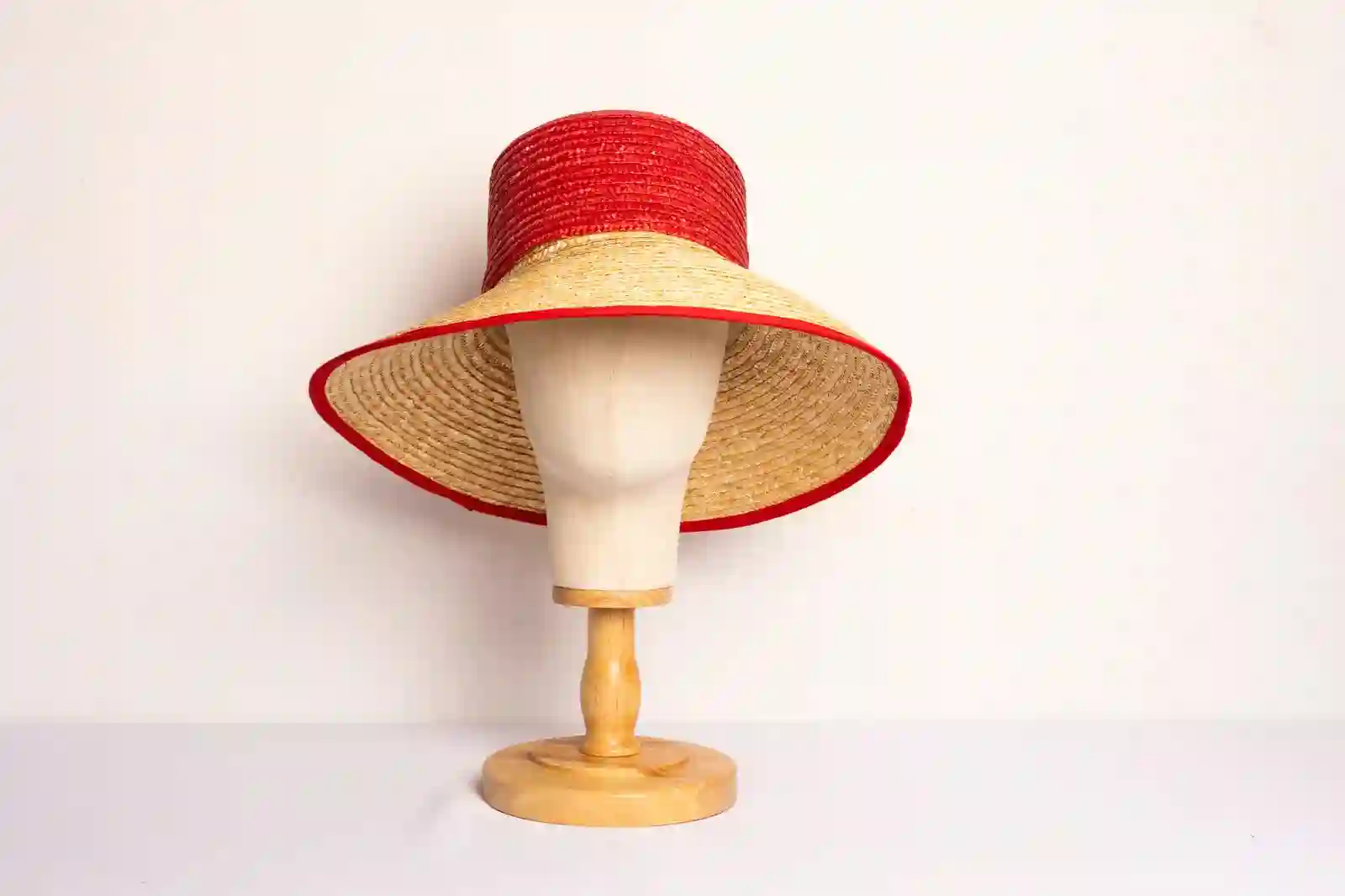 Sombrero de Verano Rojo Copa