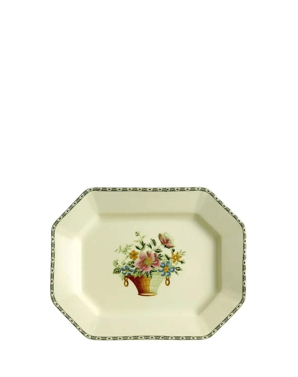 Bandeja Mediana Canasto Floral