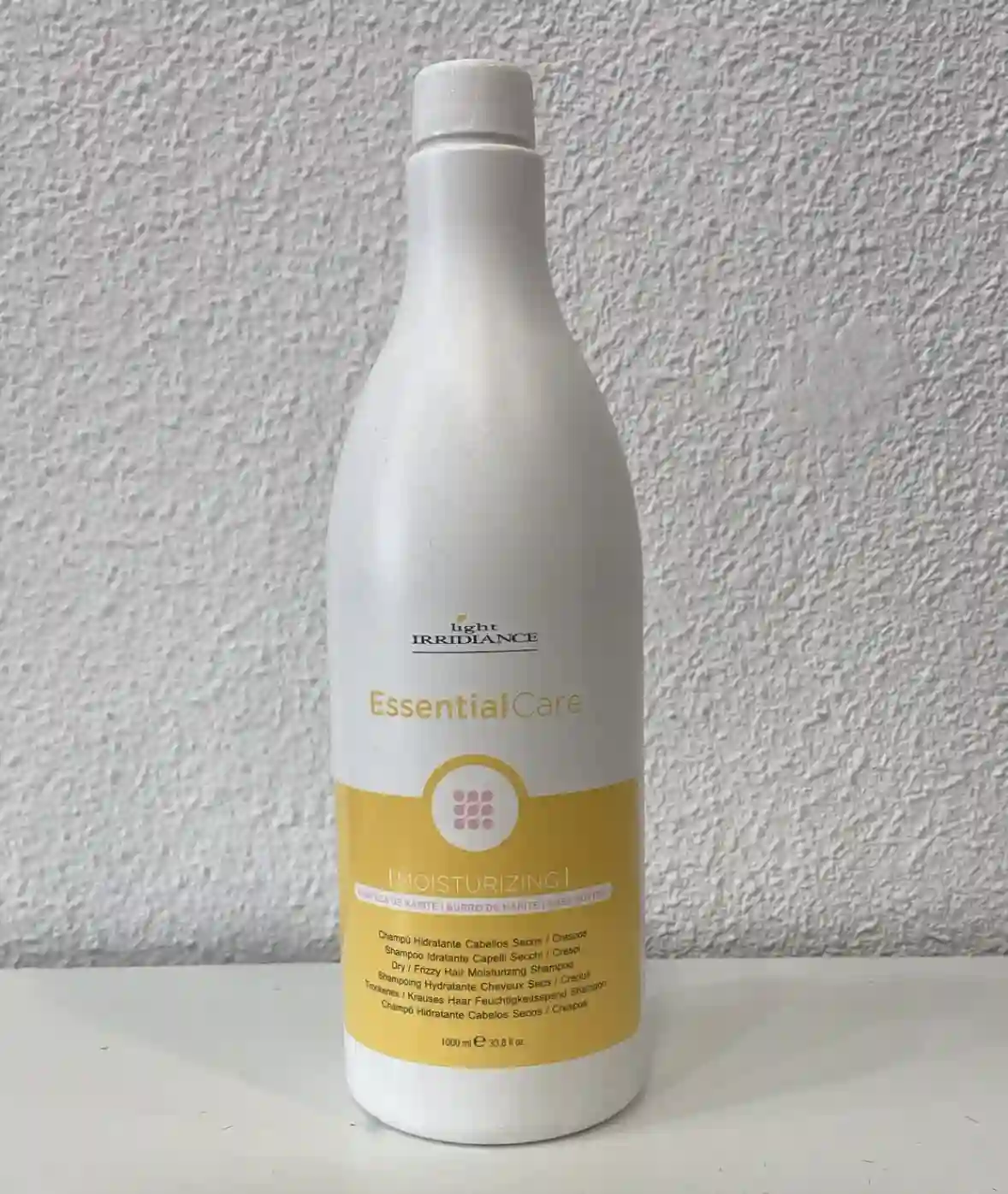 LIGHT IRRIDIANCE CHAMPU Cab. Secos/ENCRESPADOS MOISTURIZING Essential Care 1000ML, Único, 1 l (Paquete de 1)