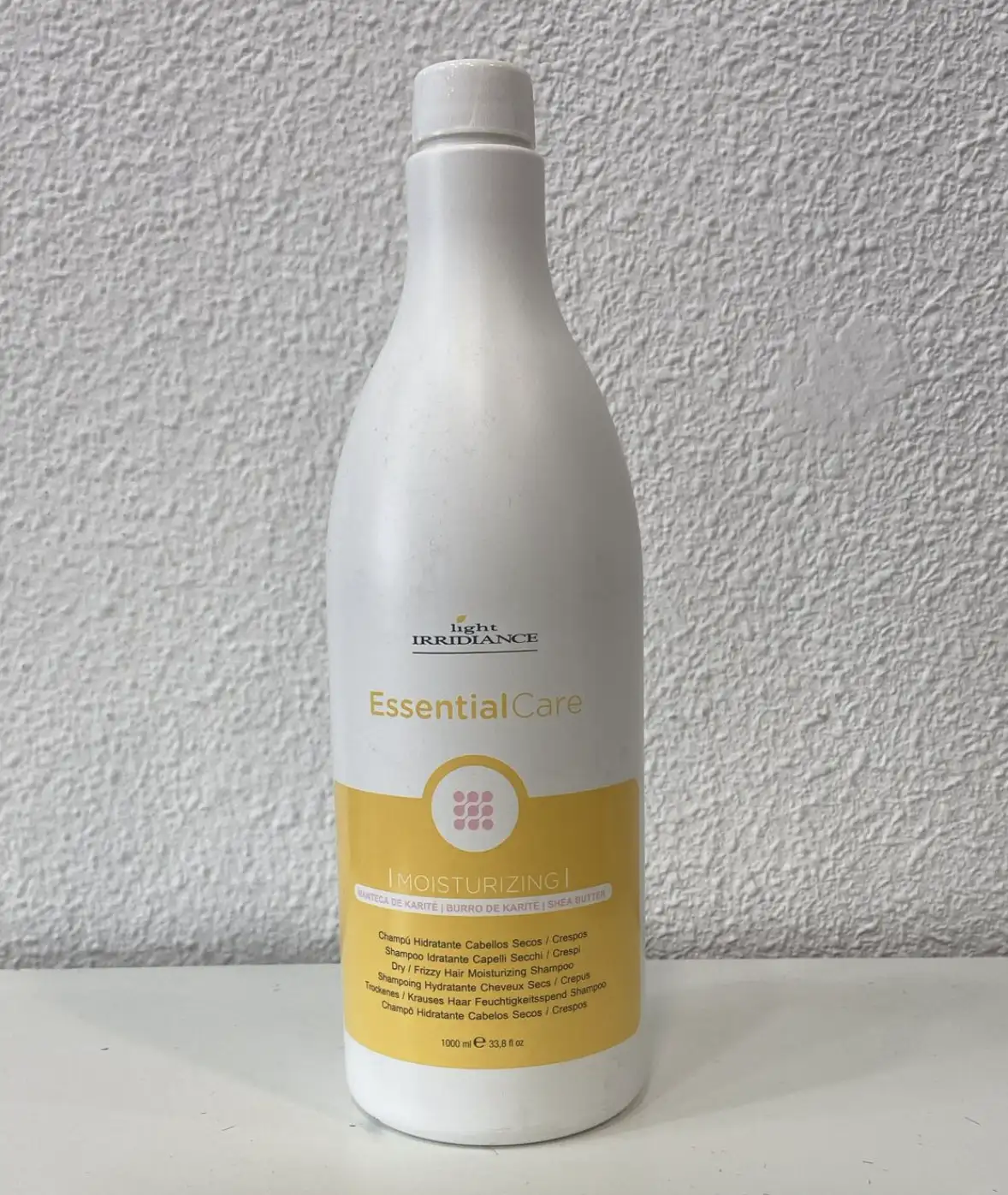 LIGHT IRRIDIANCE CHAMPU Cab. Secos/ENCRESPADOS MOISTURIZING Essential Care 1000ML, Único, 1 l (Paquete de 1)