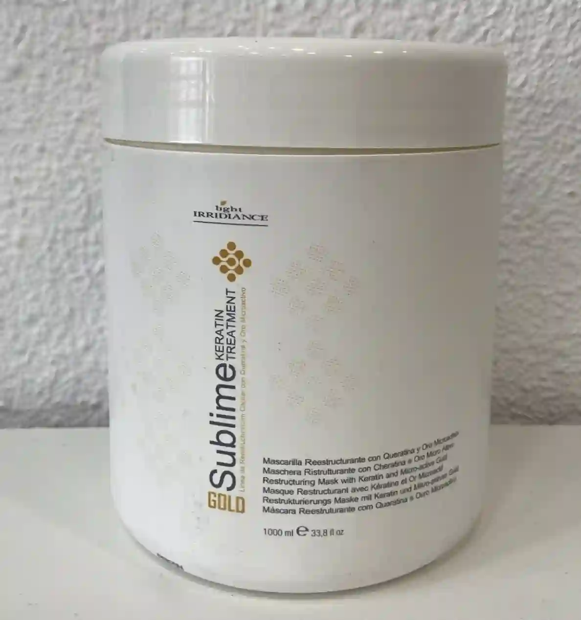 Irridiance Gold Sublime Keratin Treatment mask 1000ml