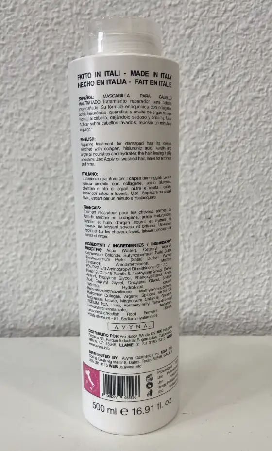AVYNA - Maschera Ialuronico 500ml - Imagen 2