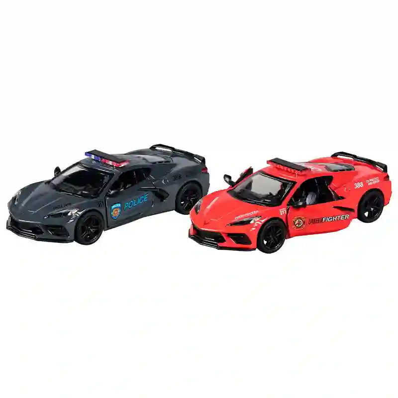 Corvette coche de policía Goki (2021)