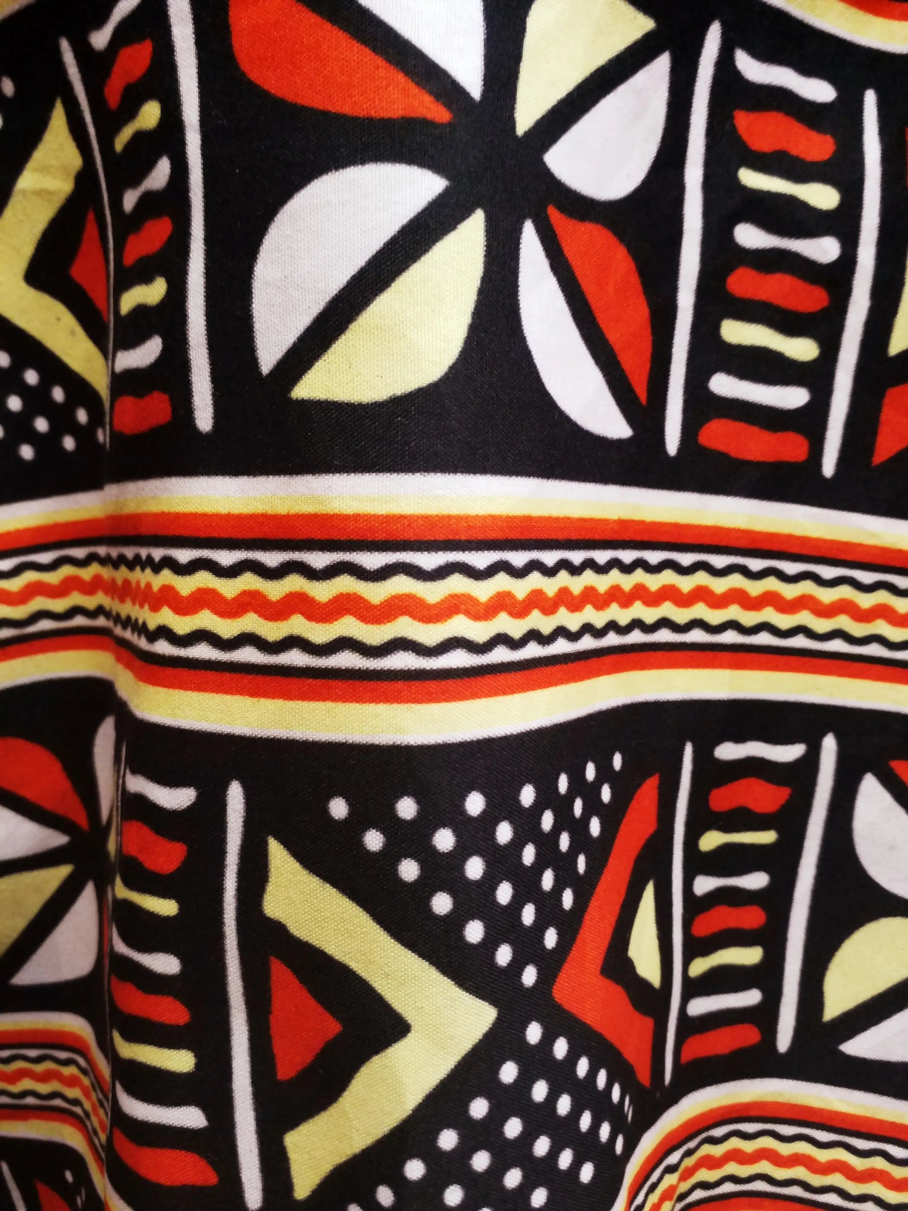Falda midi con estampado africano - Imagen 10