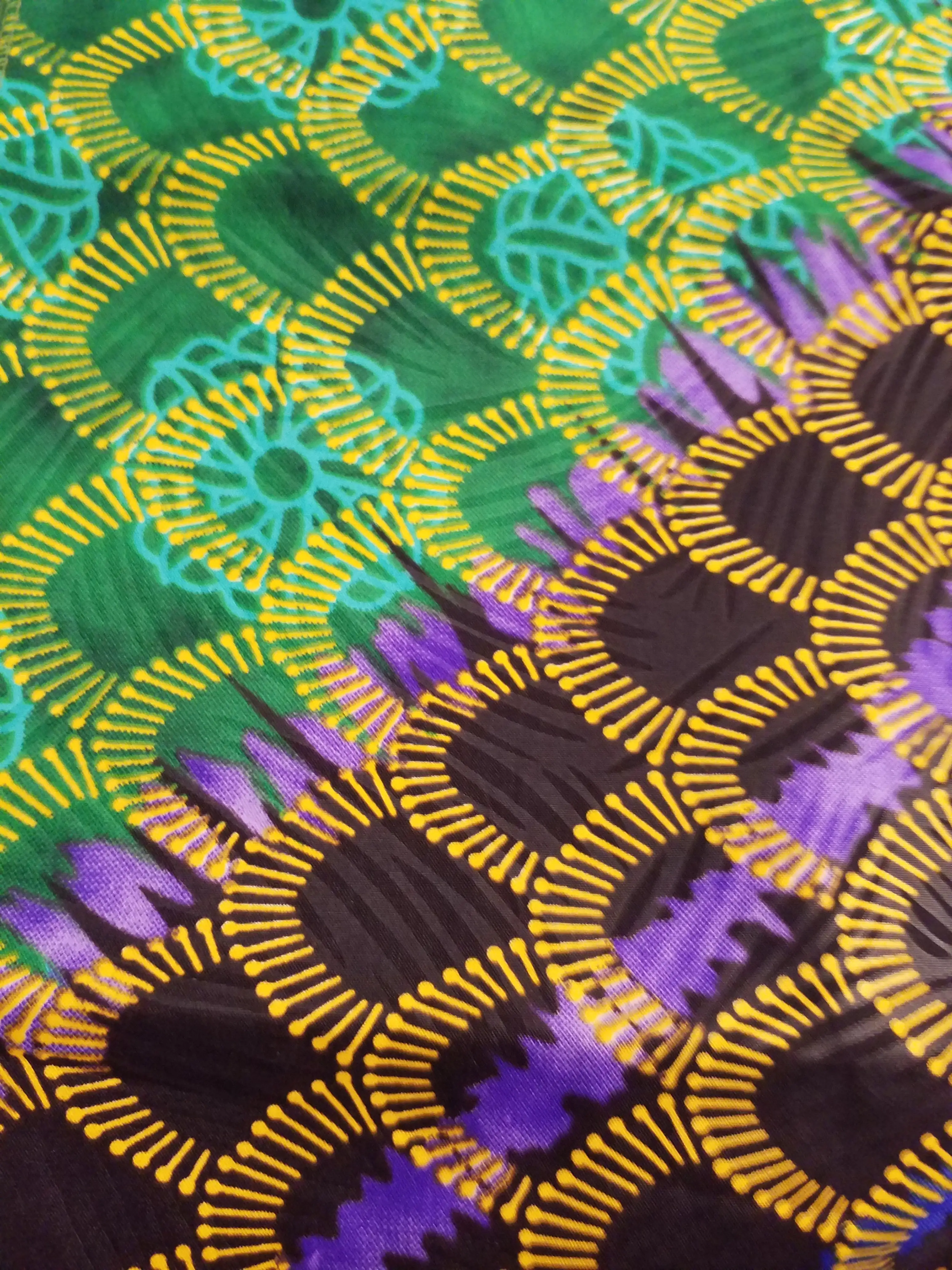 Falda midi con estampado africano - Imagen 12