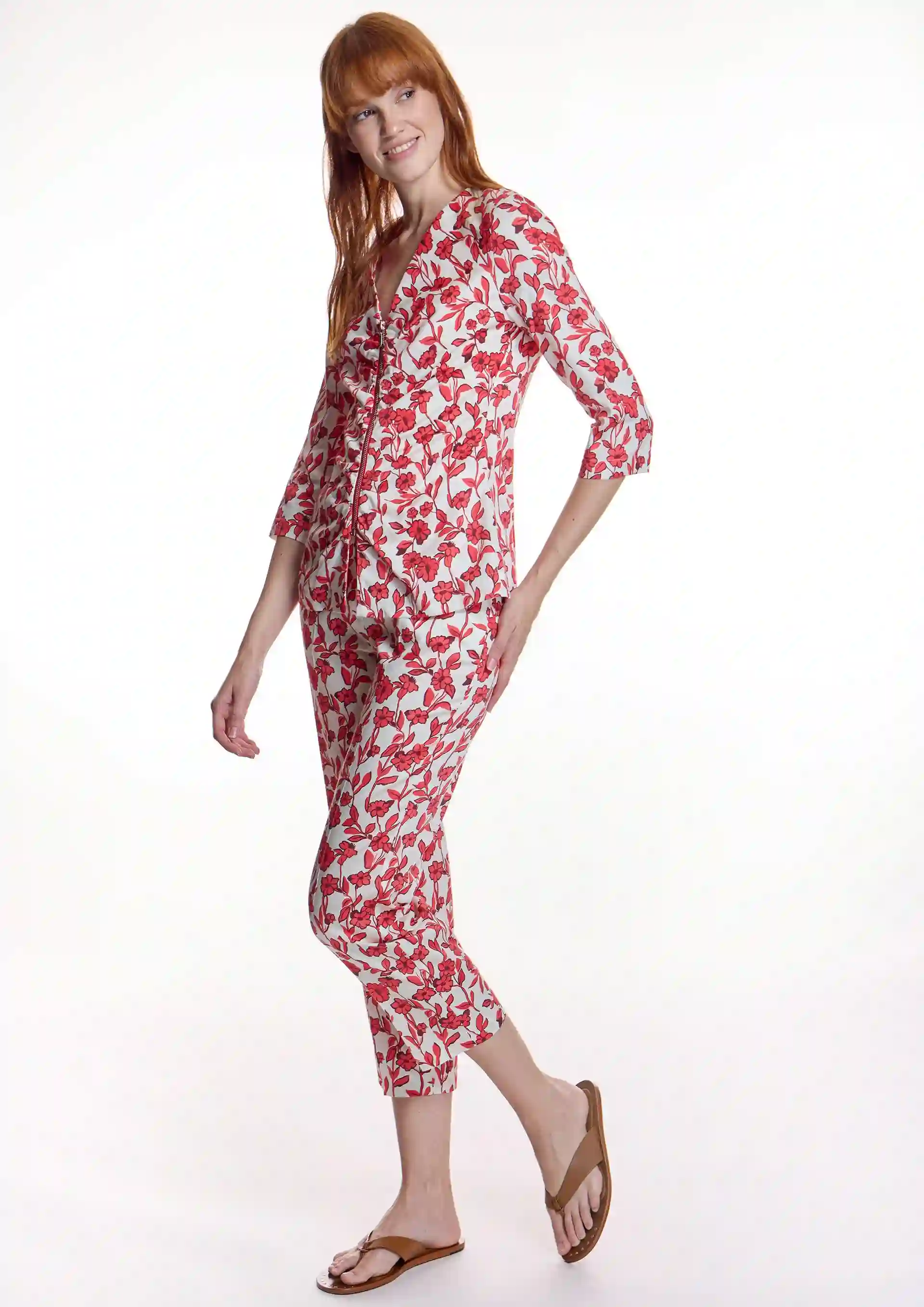 Alba Count Pants Floral Print