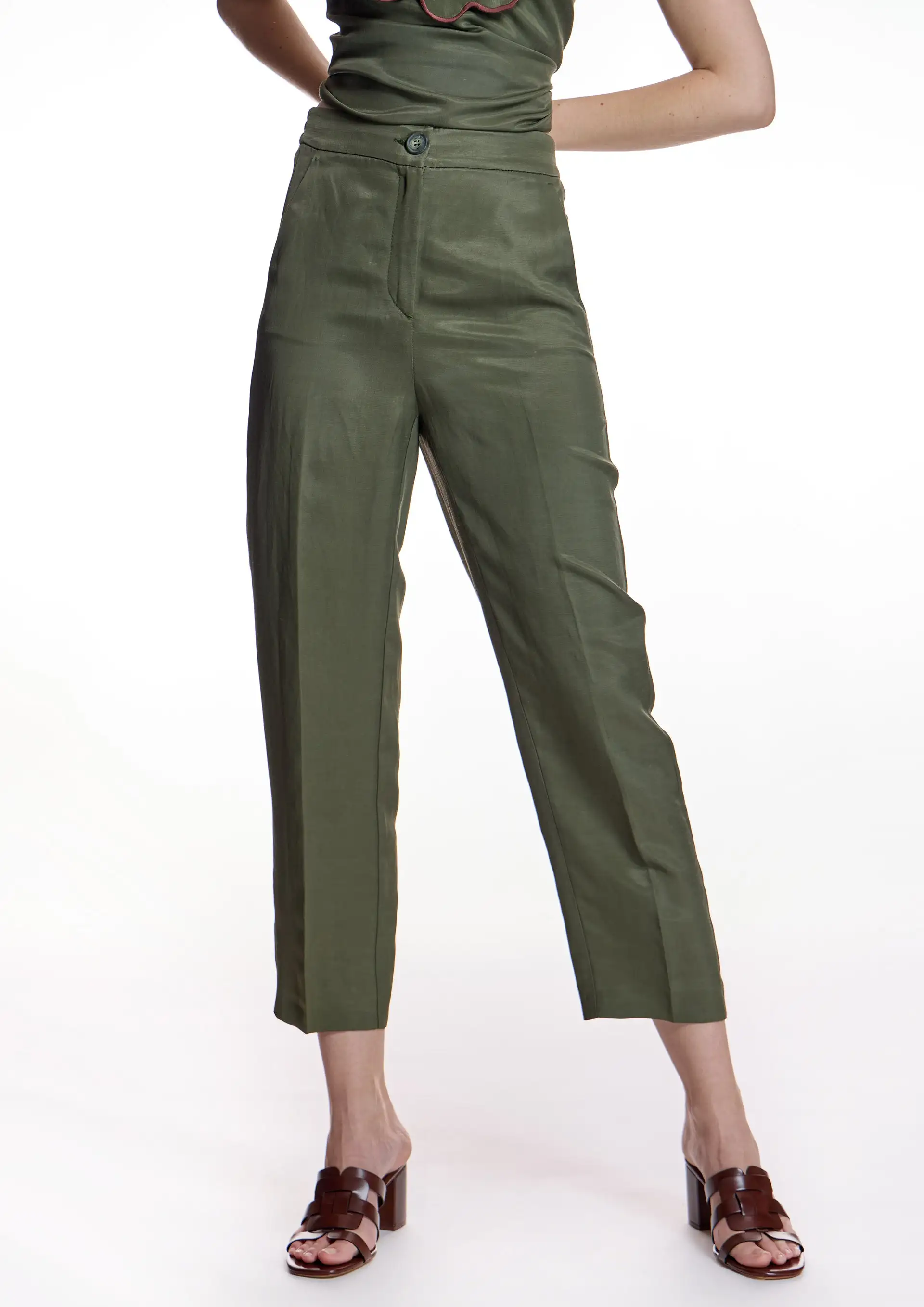 Alba Count Ankle Kaki pants