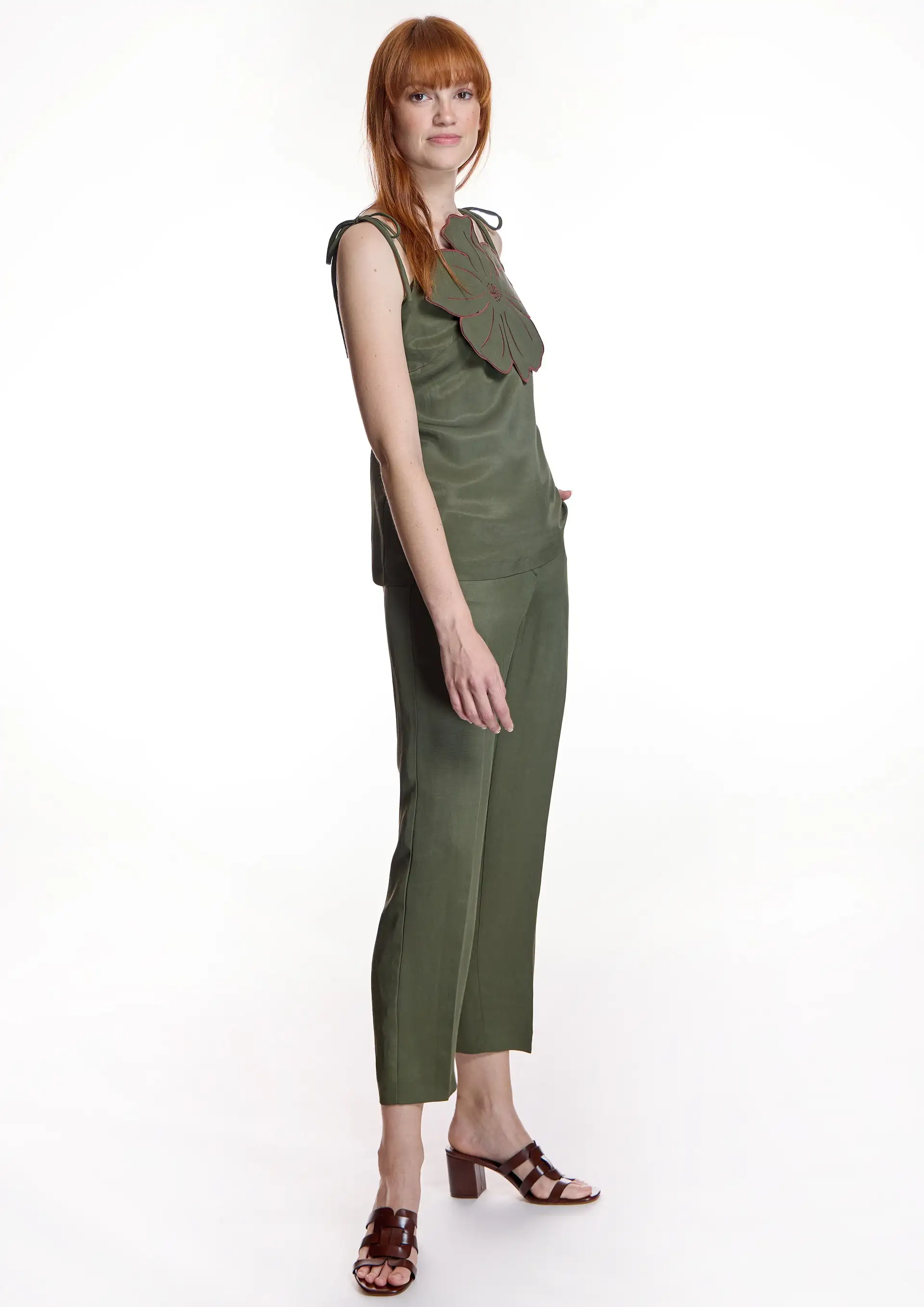 Alba Count Ankle Kaki pants - Image 3