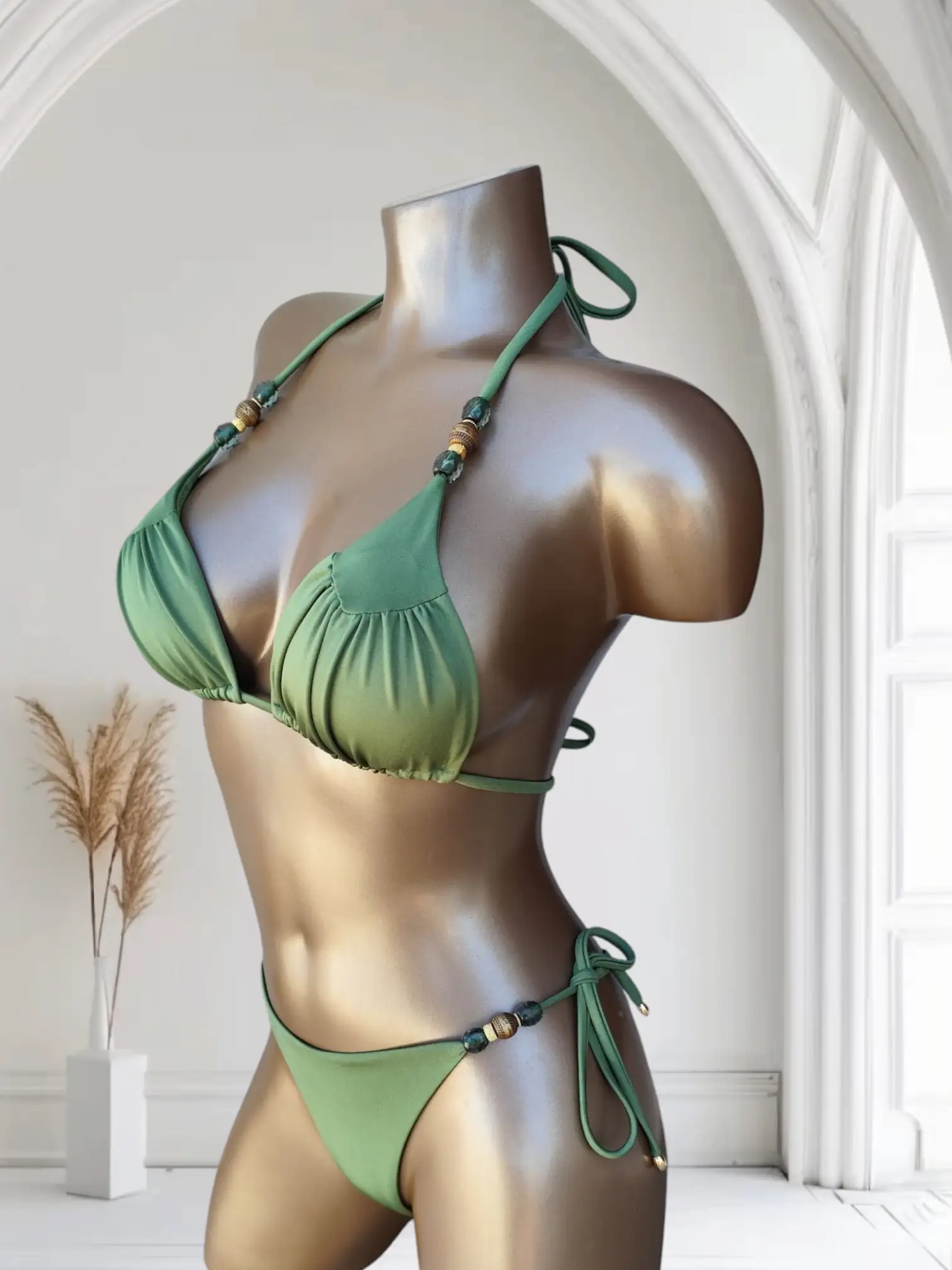 NC-0026 TOP Elsa verde - Imagen 2