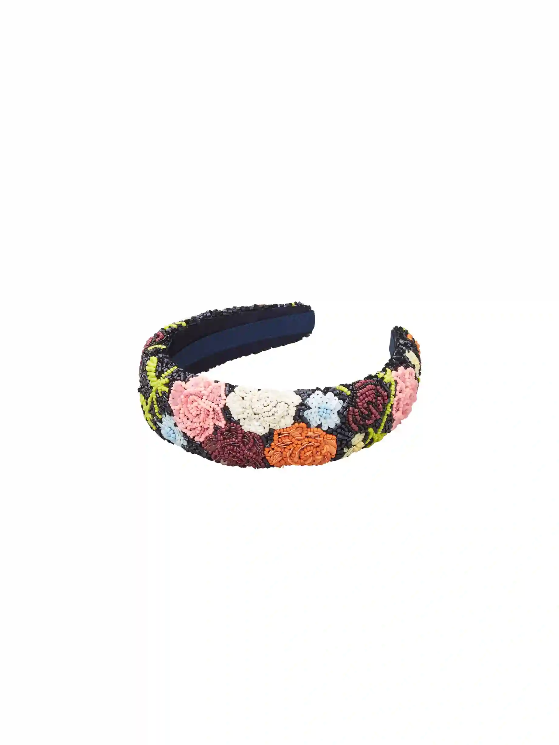 Fleuriora Wide Beaded Hairbace