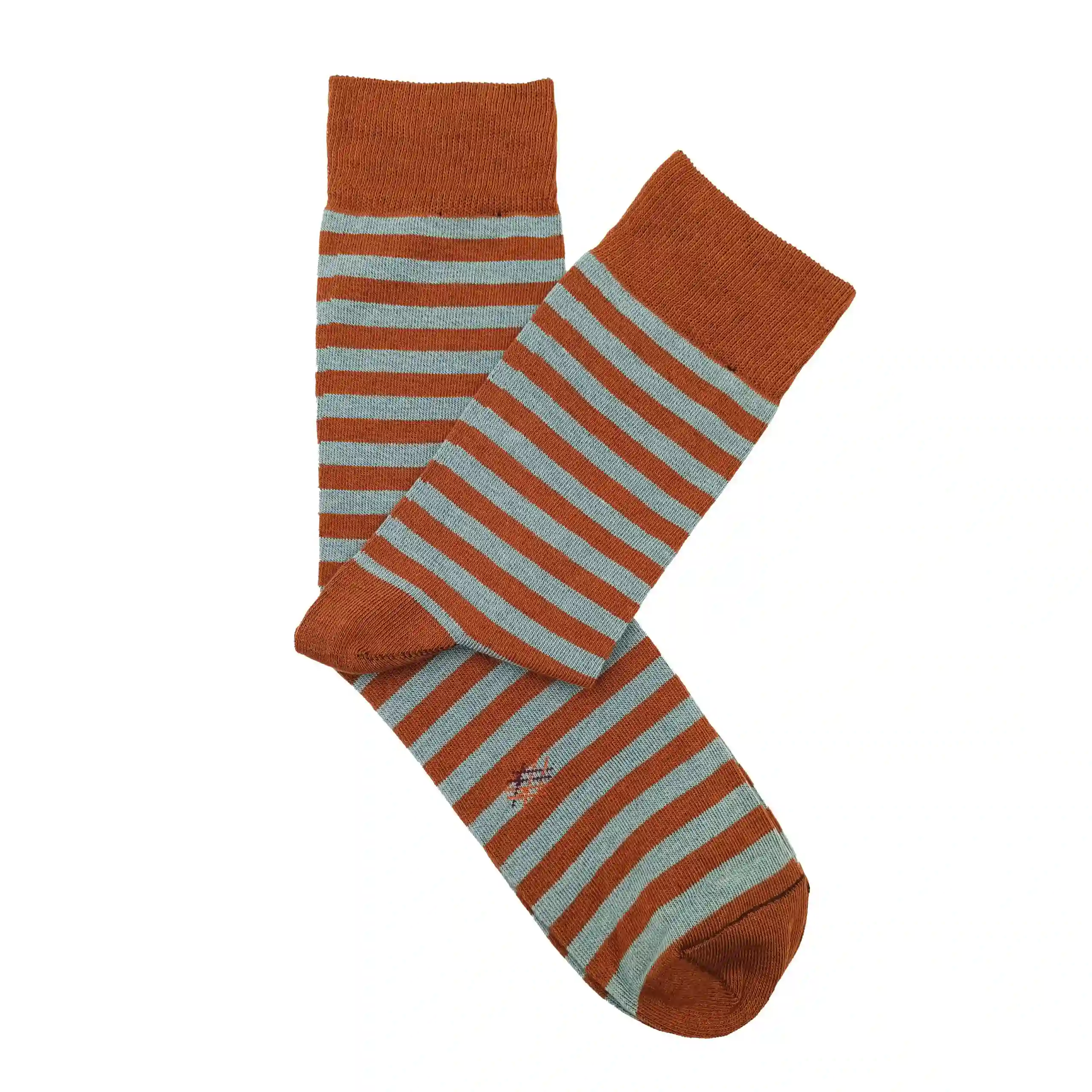 Misscalcetin Caña Low Fine Raya Acaccio-Brown