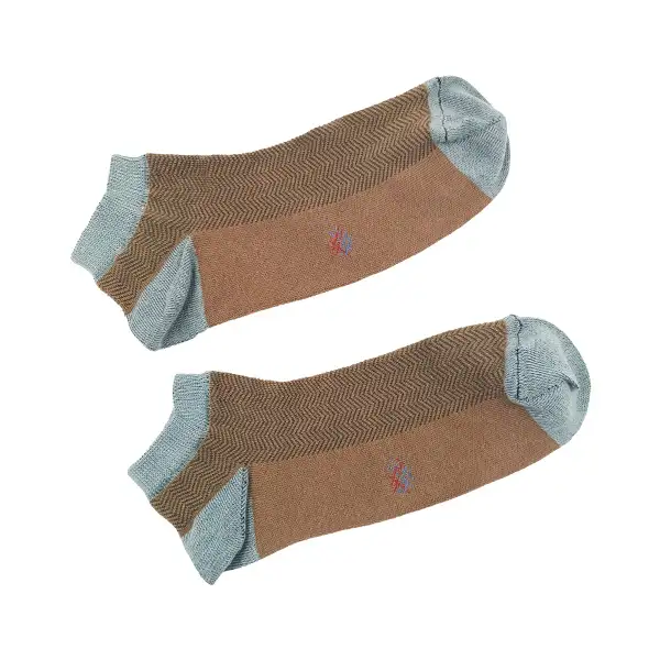 MissCalcetin Tobillero Espiga Brown-Acacio