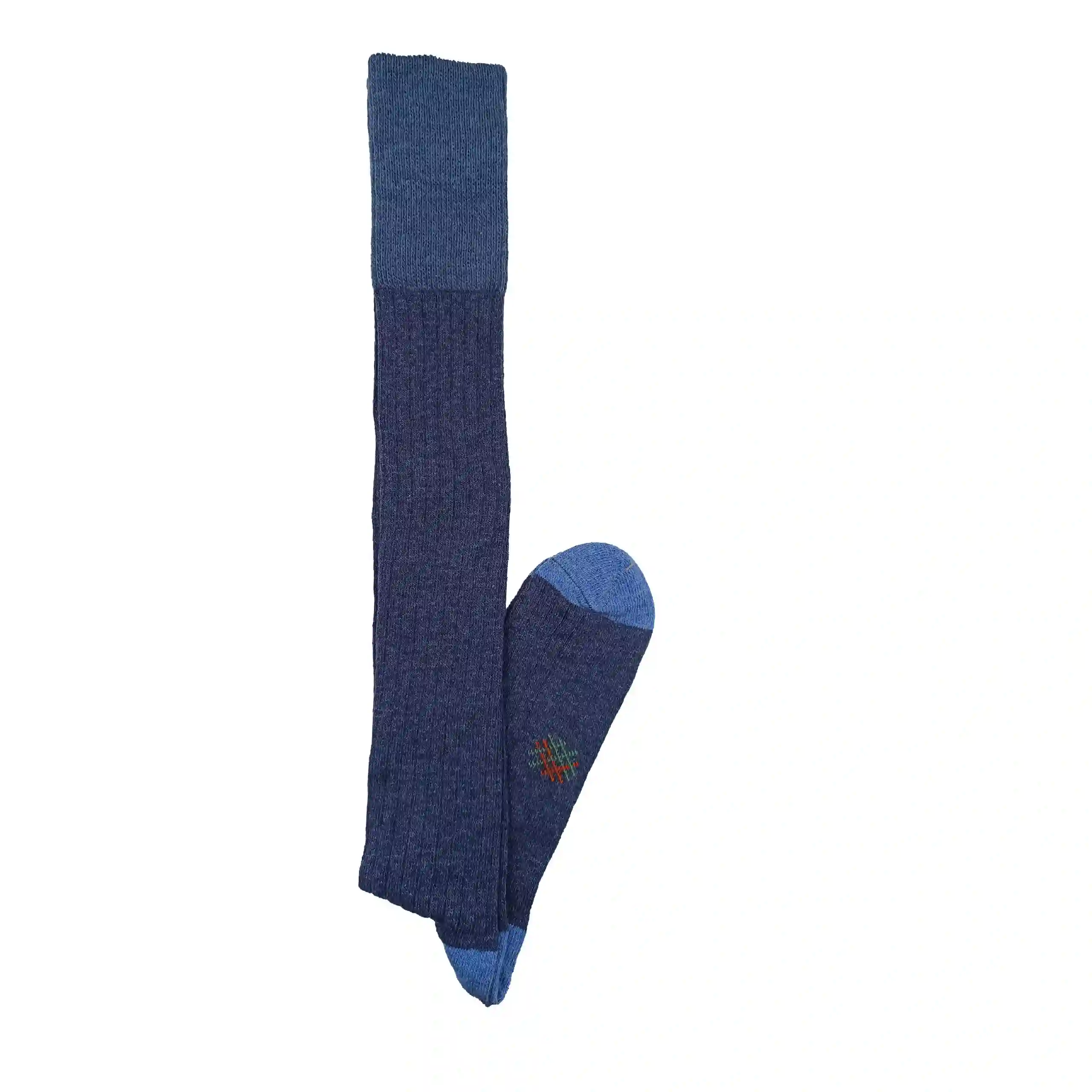 MissCalcetin Calza Lana Azul Noche-Jeans