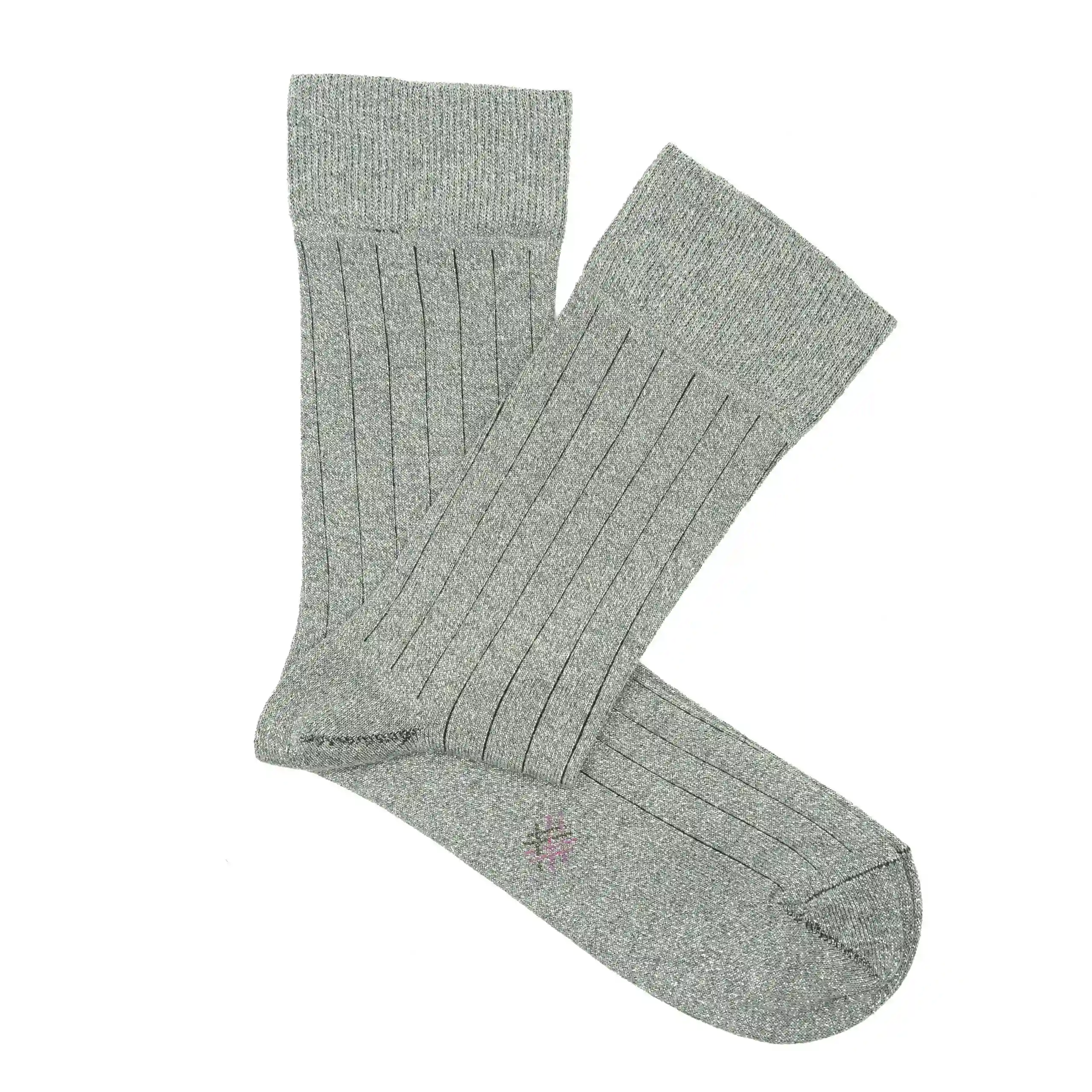 Misscalcetin Caña Baja Brilli Brilli light gray