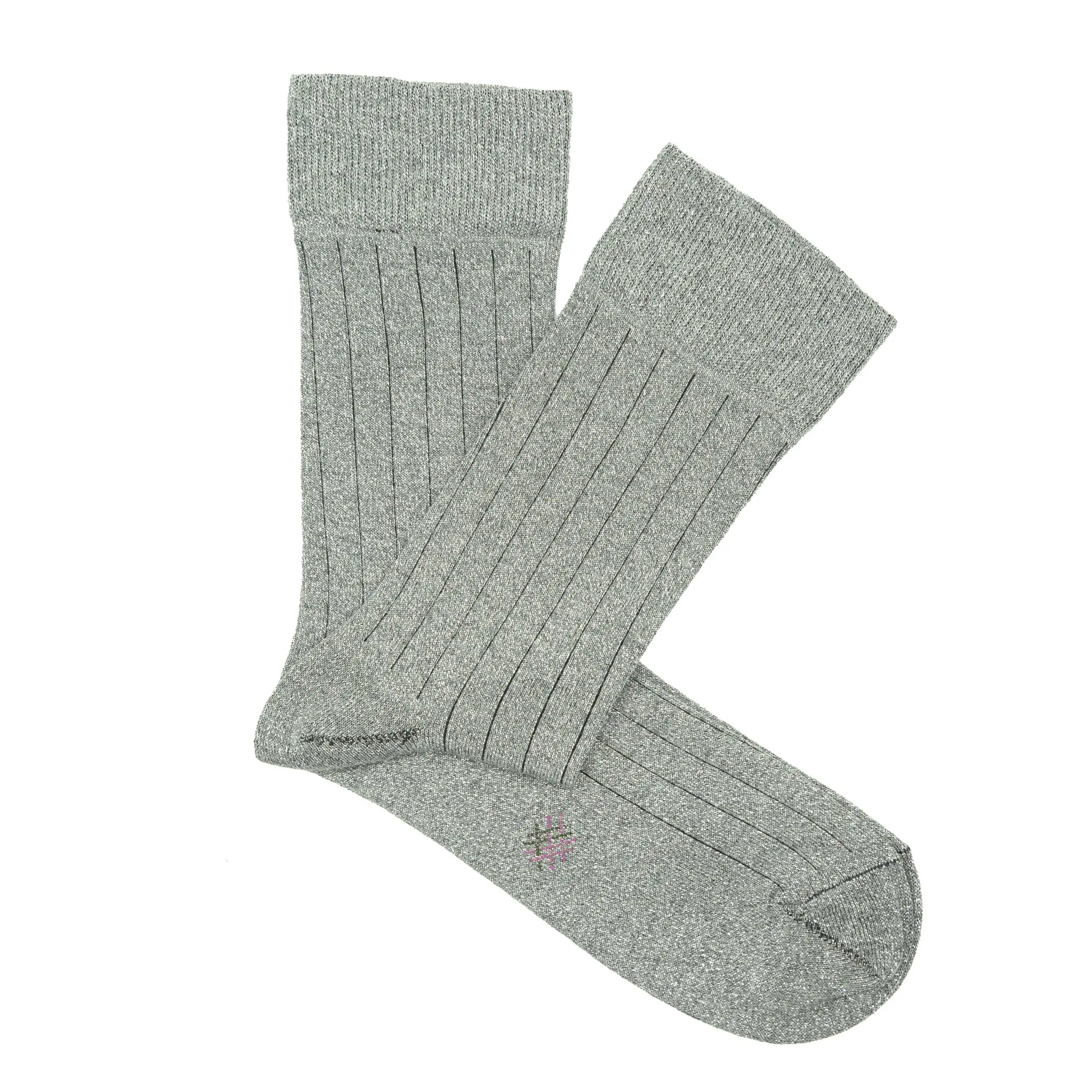 Misscalcetin Caña Baja Brilli Brilli light gray