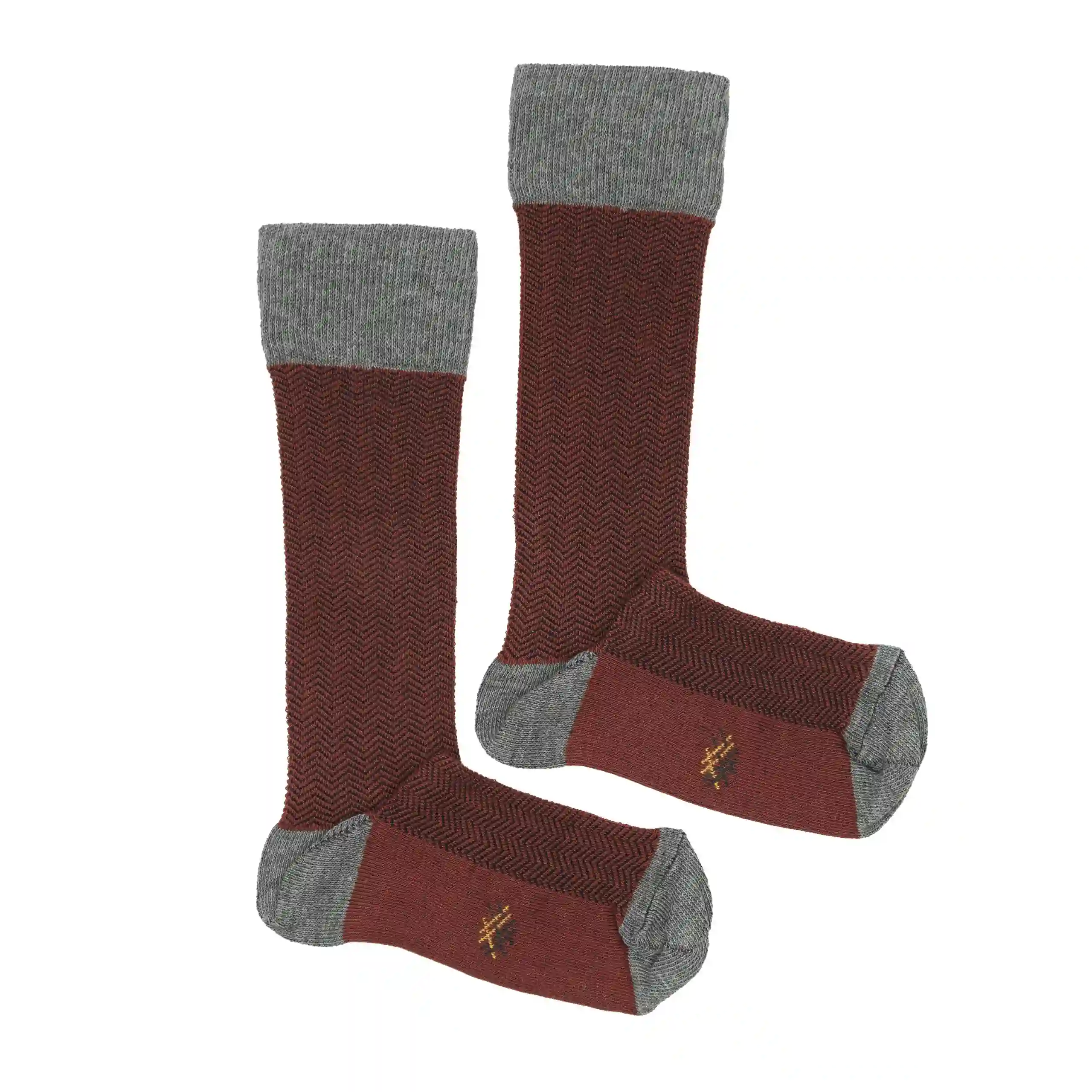 Misscalcetin Kids Espiga Cuba-Gris