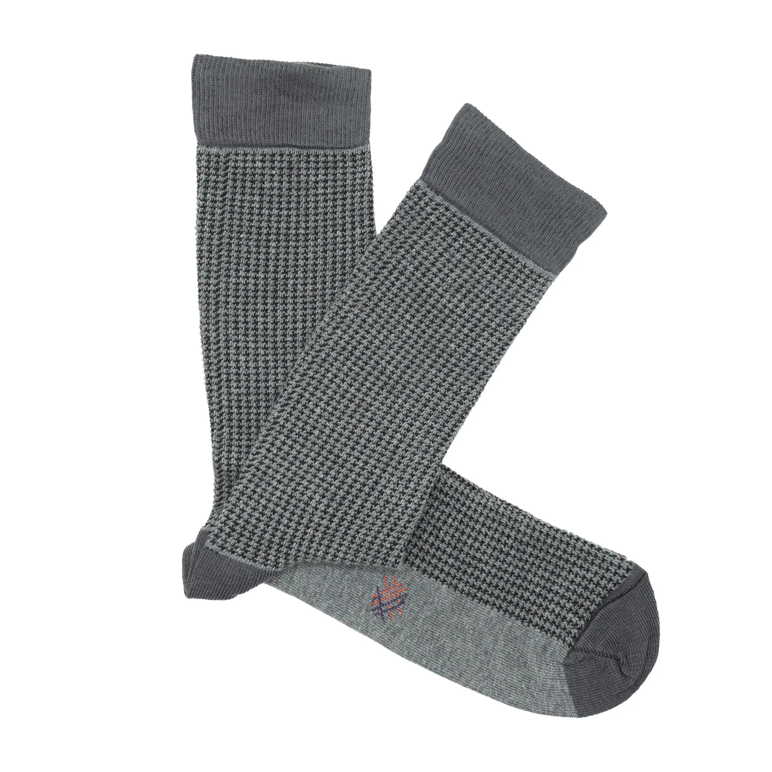 Misscalcetin low gray-anthracite cake leg