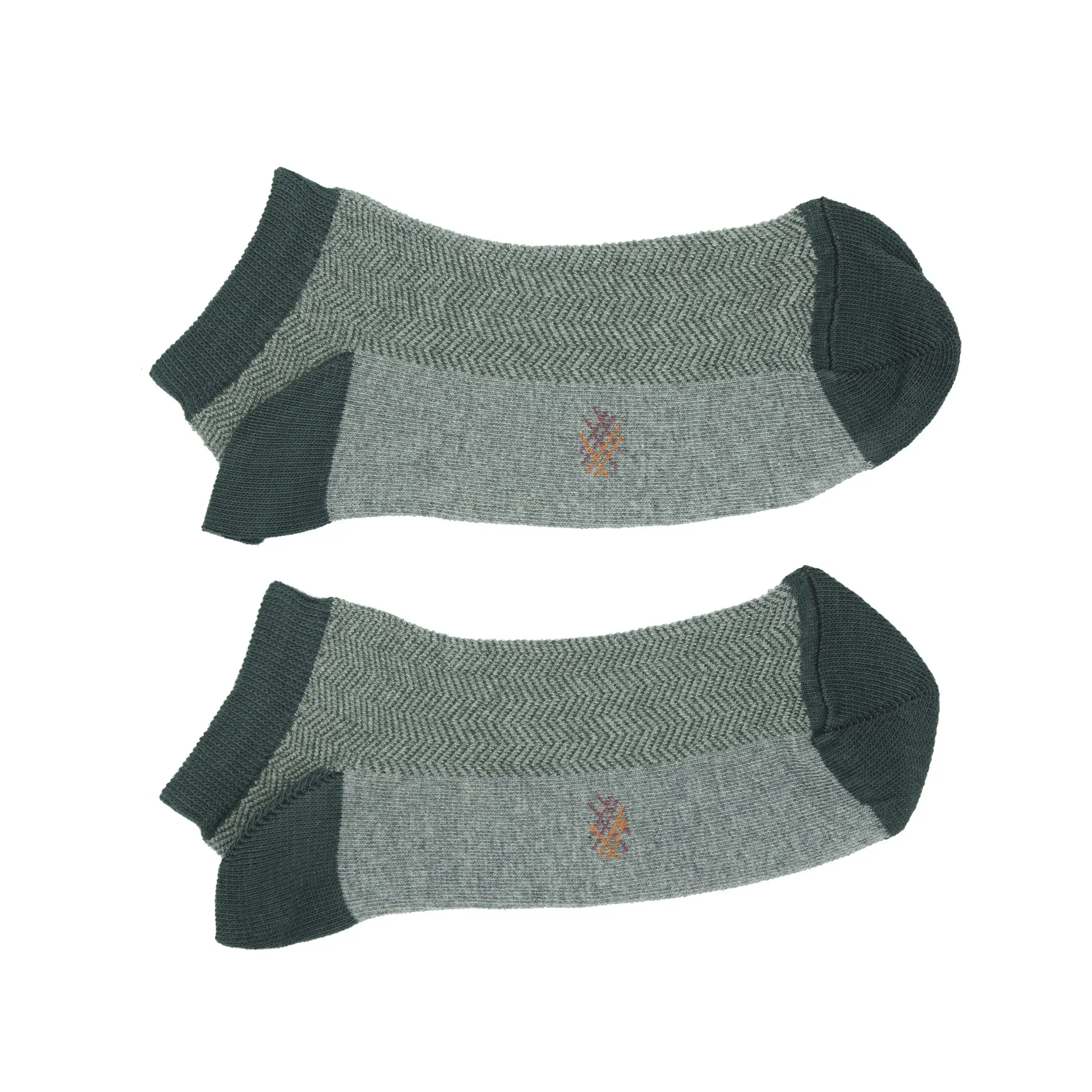 Misscalcetin Togillero Espiga Gris-Botella