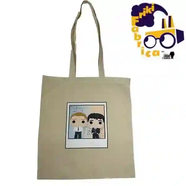 Charlie Spring y Nick Nelson bolsa de tela Heartstopper