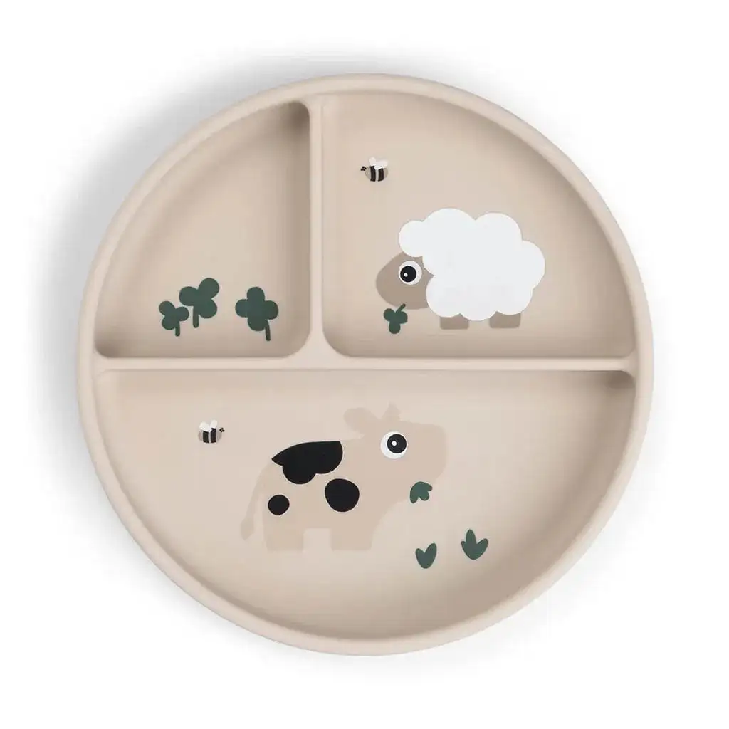 Plato con compartimentos Stick & Stay Tiny farm Done by Deer