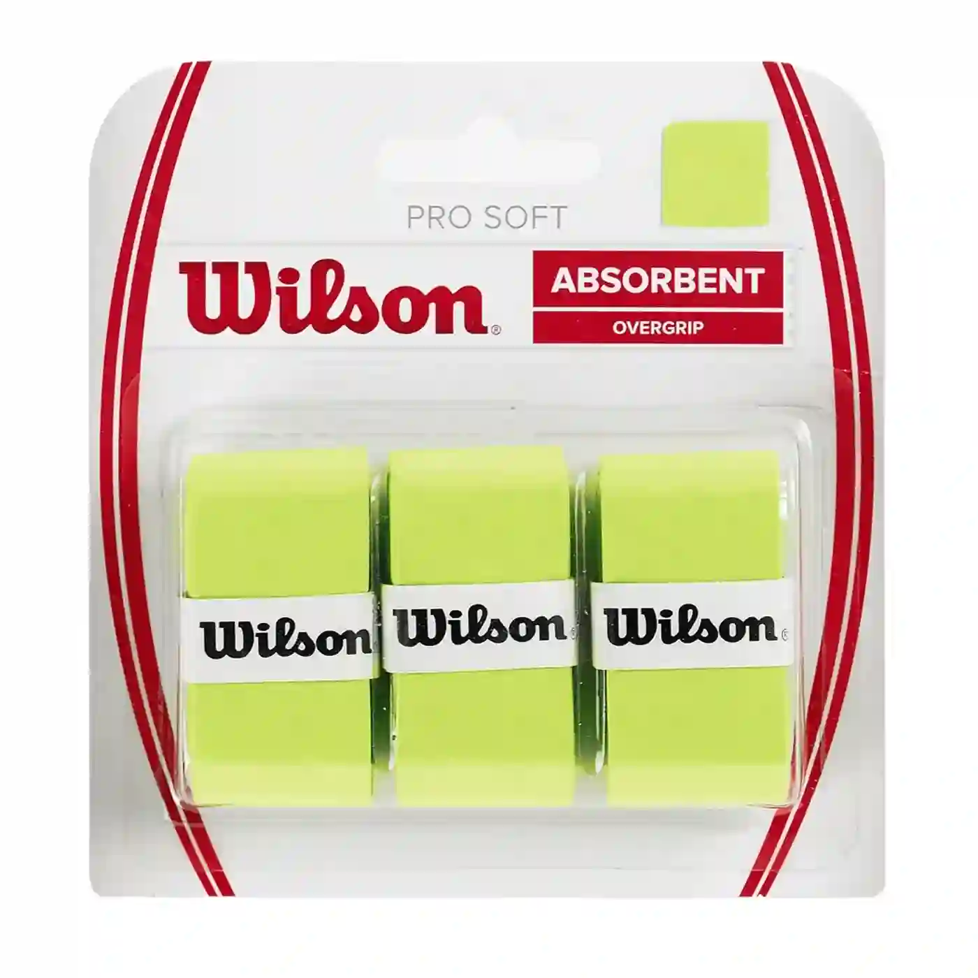 Blister Wilson Pro Soft Lime 3 overgrips