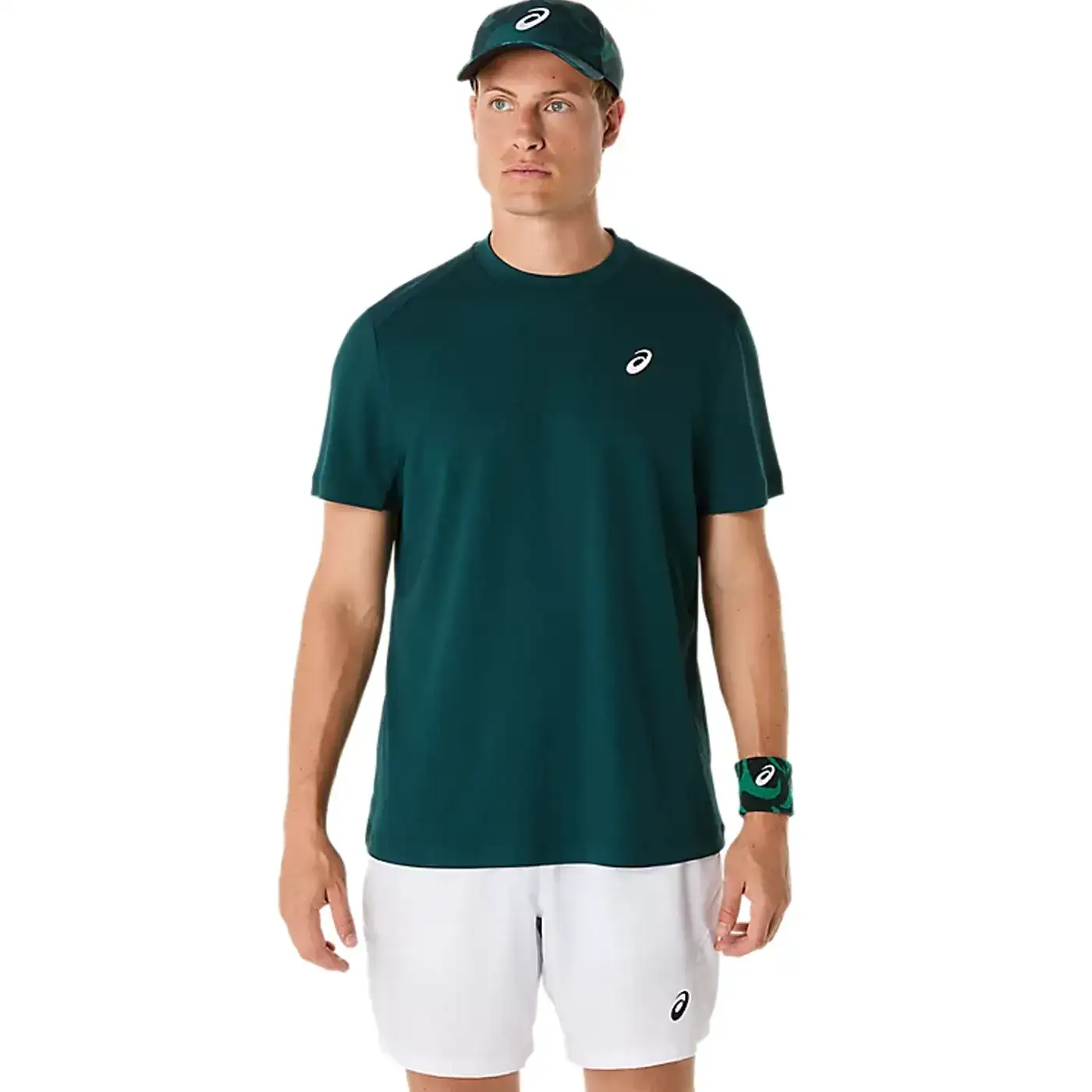 Camiseta Asics Court SS Padel Saxon Green